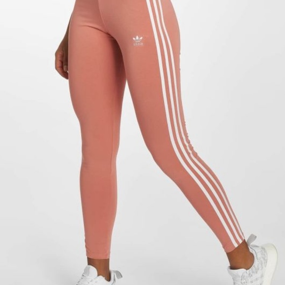 ash pink adidas leggings